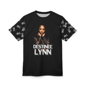 Destinee Lynn Photo Tee — Colored Artist Portrait