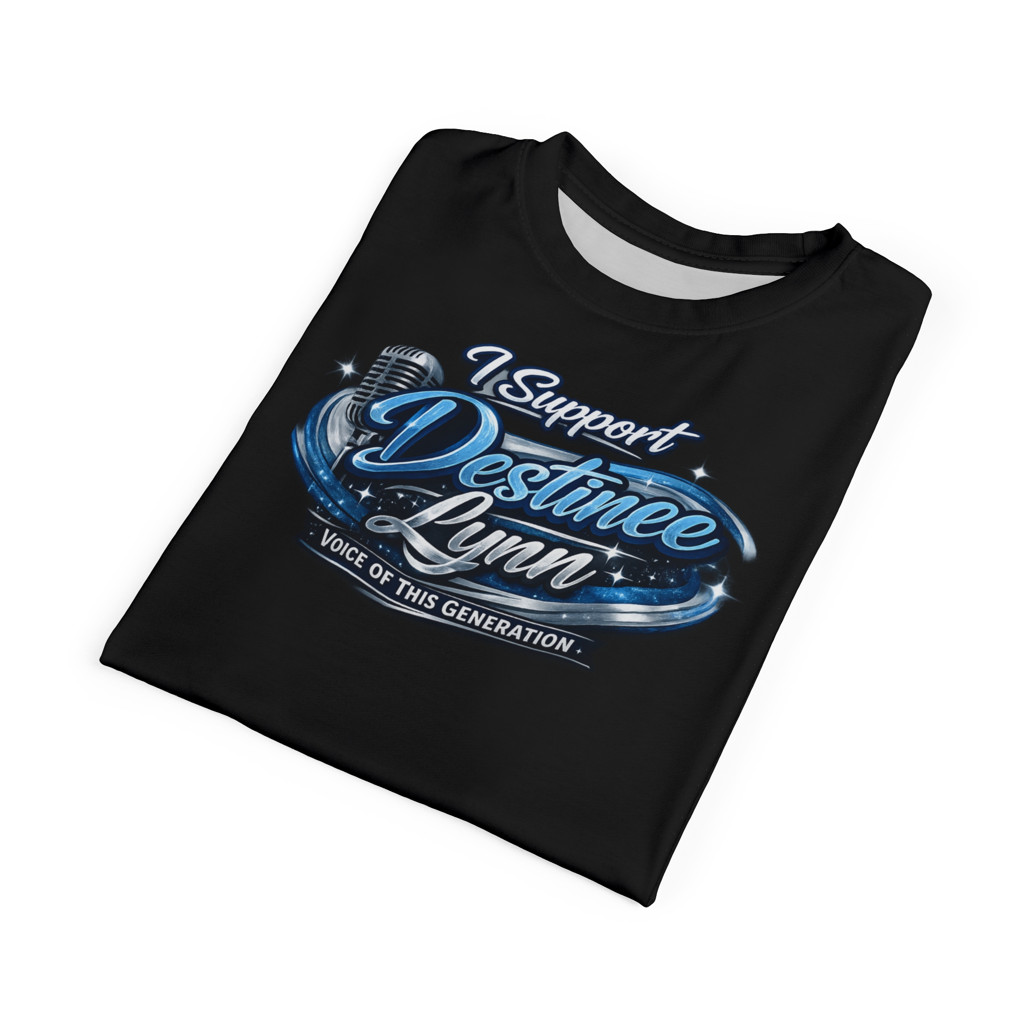 I Support Destinee Lynn Men's Tee — Fan Support T-Shirt - Image 4